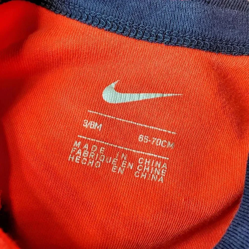 Nike Baby Boy Bodysuit Top Bundle Size 3/6M